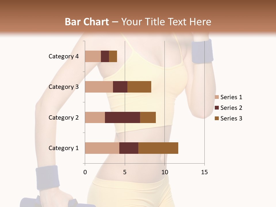 Sport Isolated Teenager PowerPoint Template