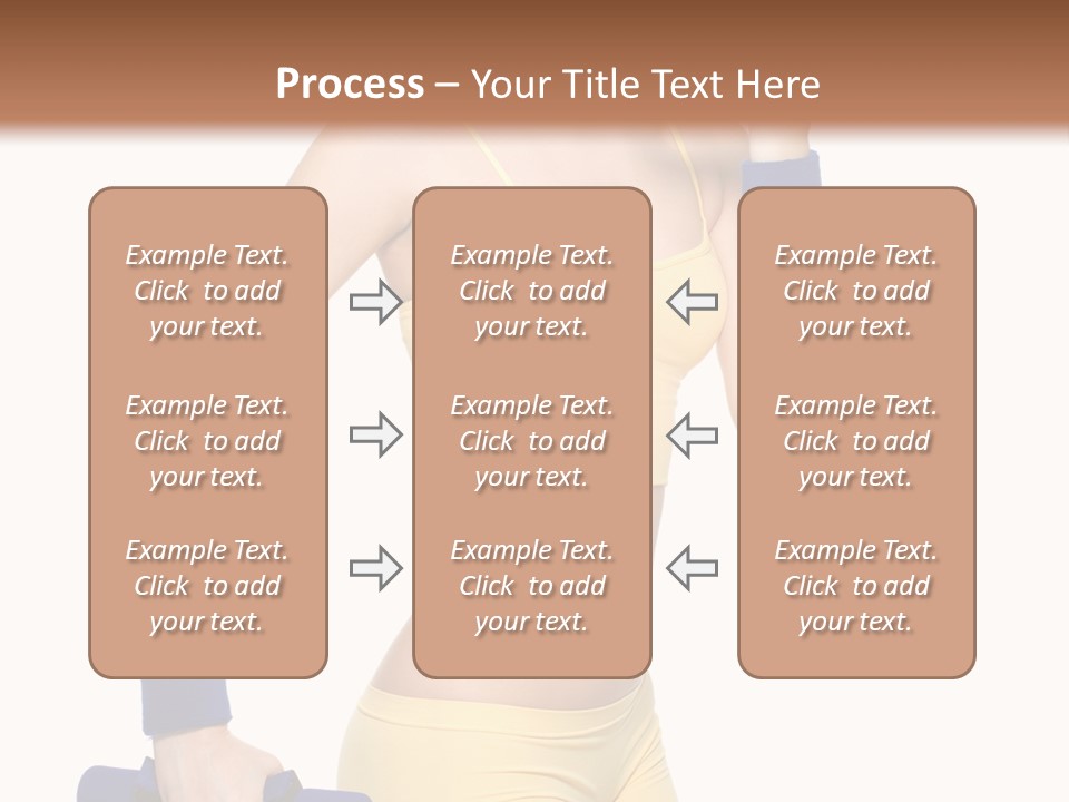 Sport Isolated Teenager PowerPoint Template