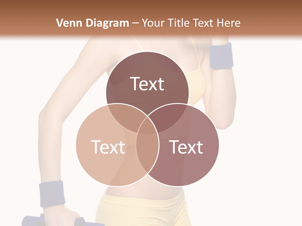 Sport Isolated Teenager PowerPoint Template