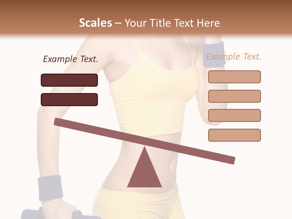 Sport Isolated Teenager PowerPoint Template