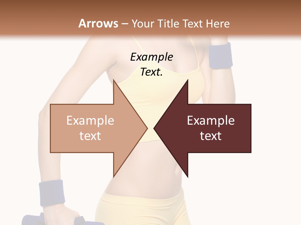 Sport Isolated Teenager PowerPoint Template