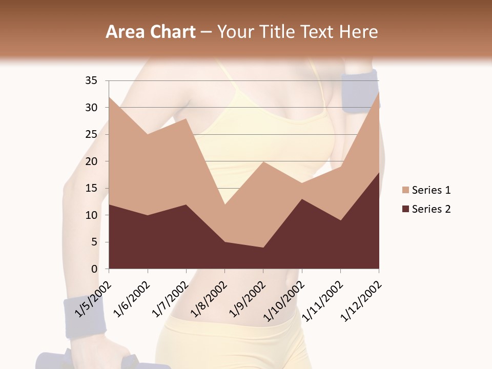 Sport Isolated Teenager PowerPoint Template