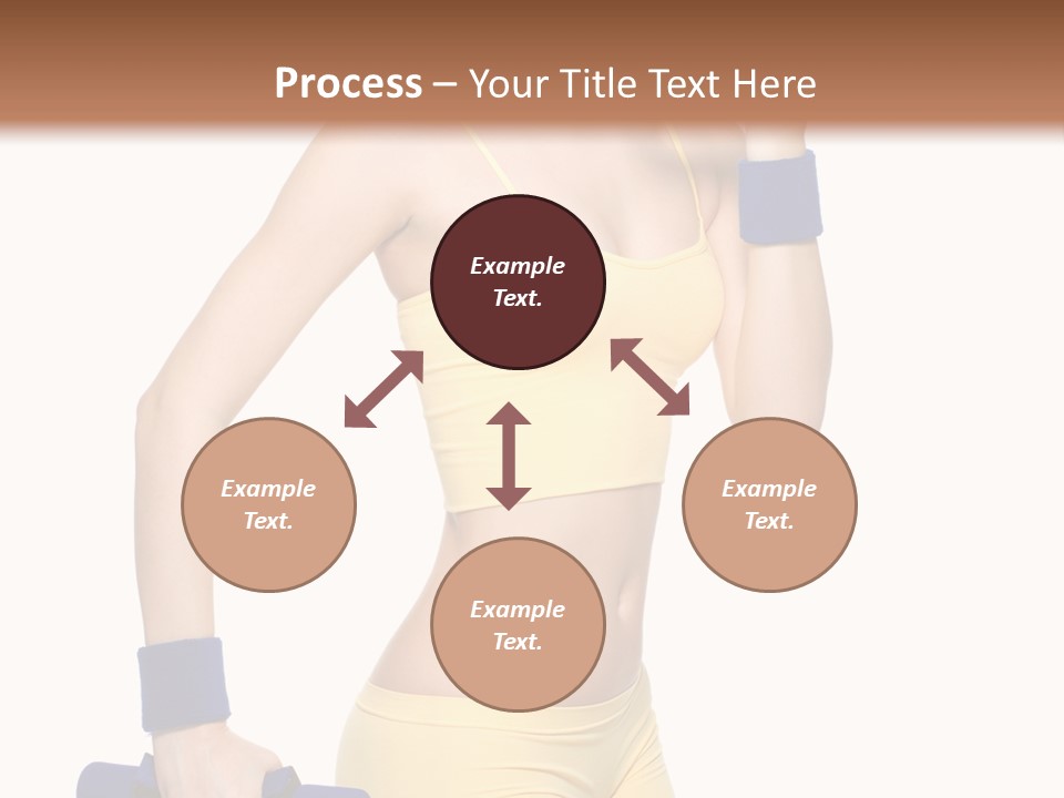 Sport Isolated Teenager PowerPoint Template