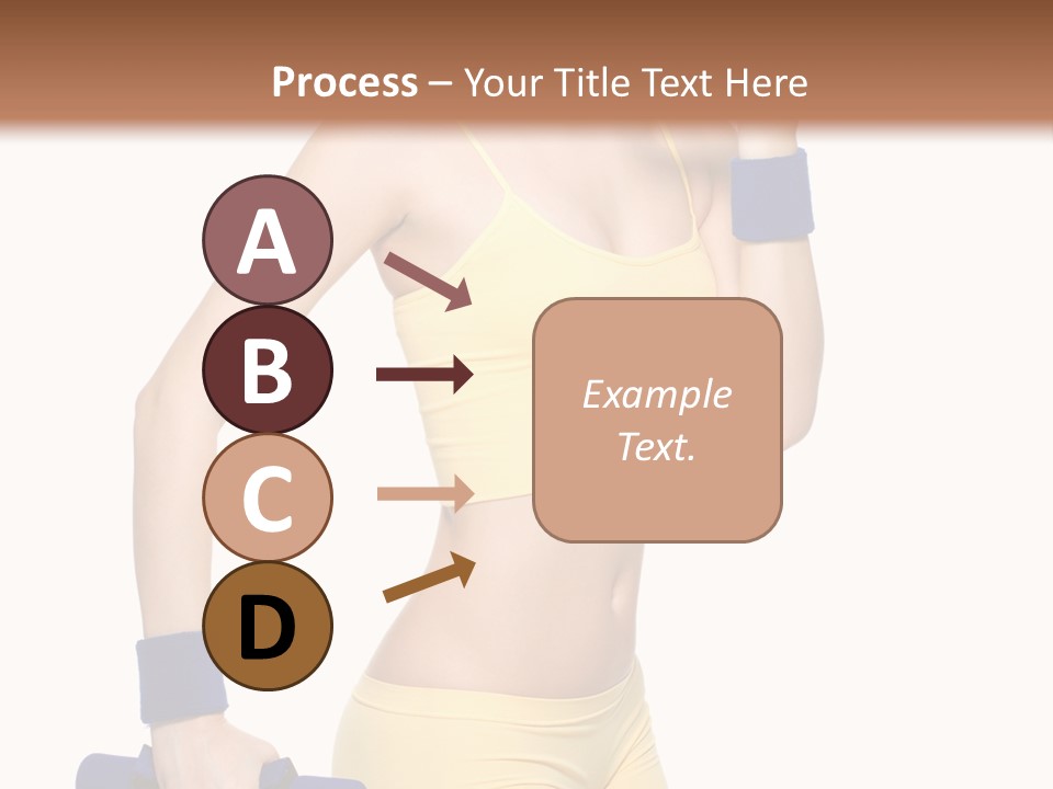 Sport Isolated Teenager PowerPoint Template