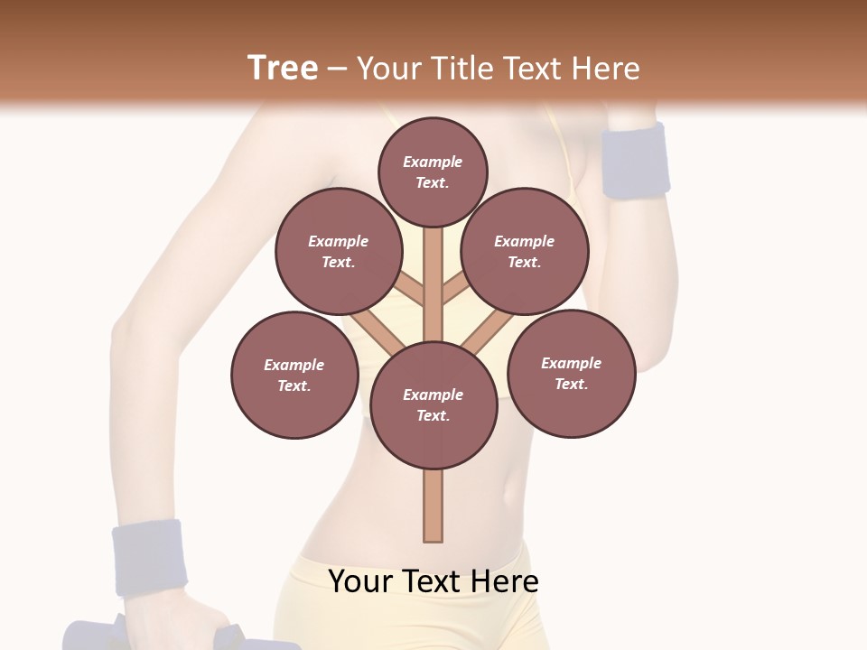 Sport Isolated Teenager PowerPoint Template