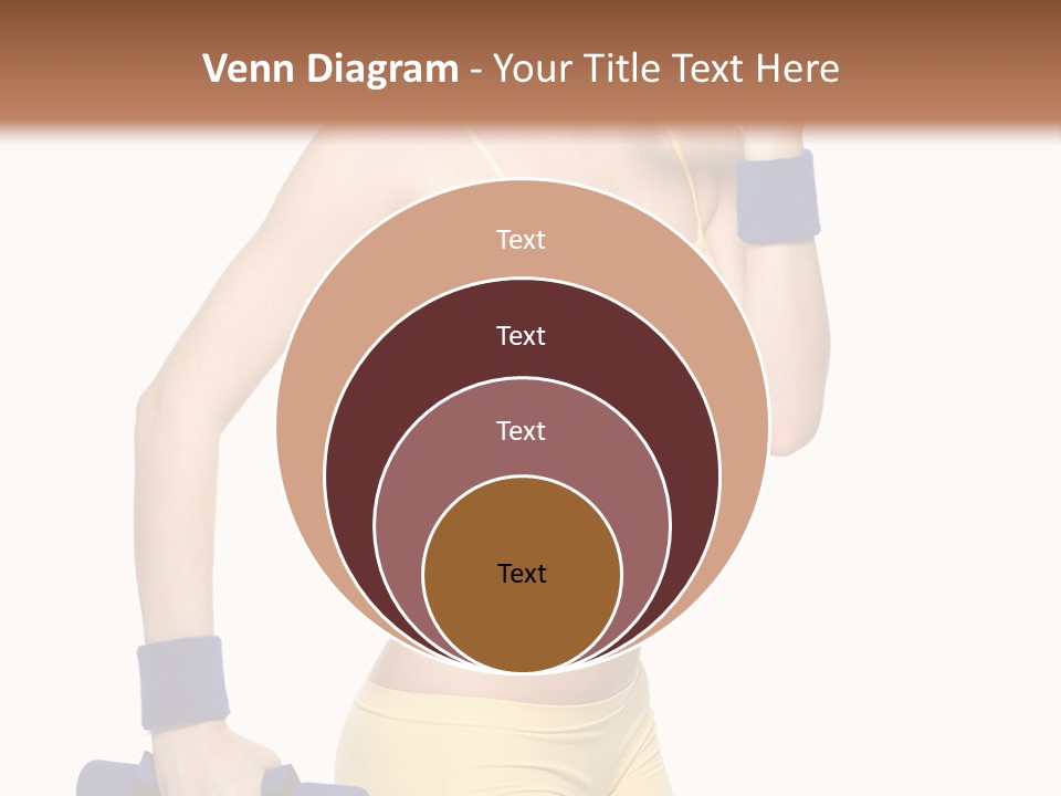 Sport Isolated Teenager PowerPoint Template