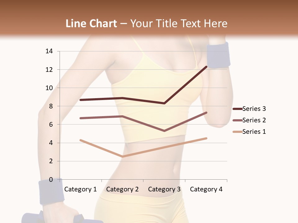 Sport Isolated Teenager PowerPoint Template