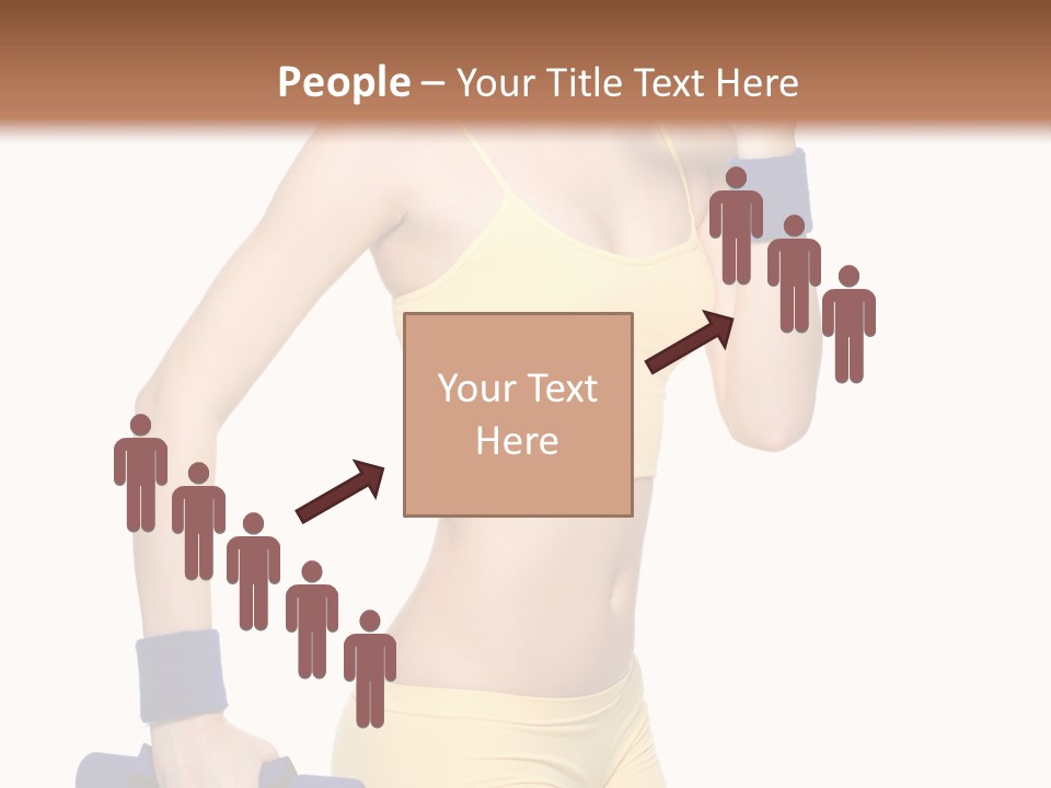 Sport Isolated Teenager PowerPoint Template