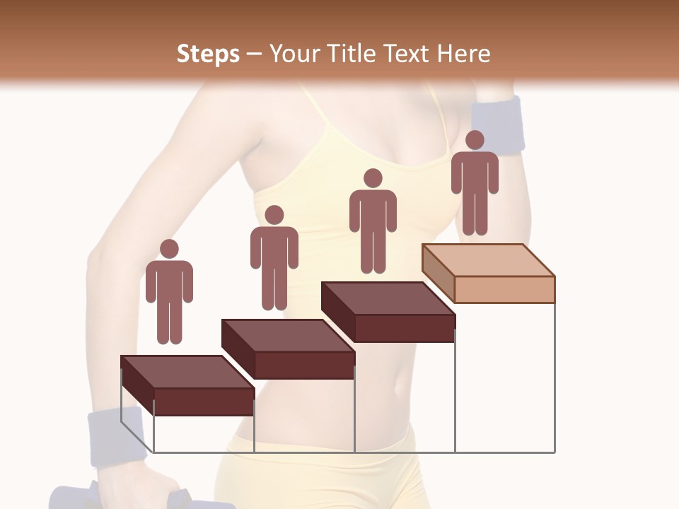 Sport Isolated Teenager PowerPoint Template