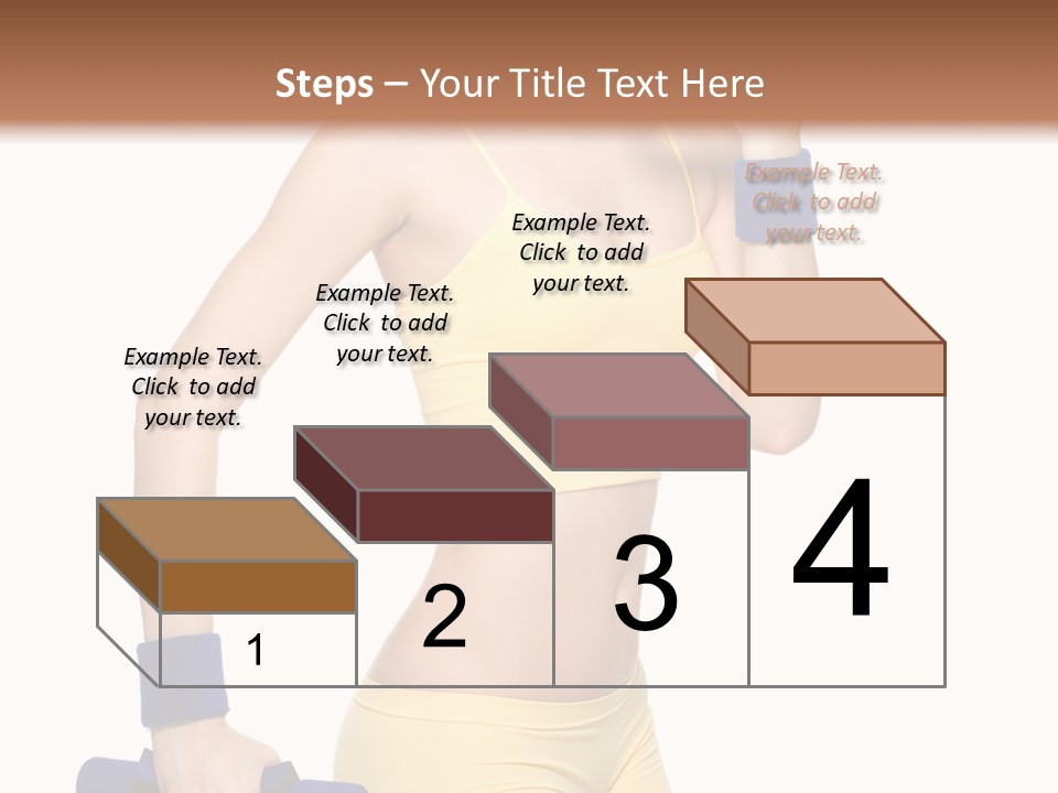 Sport Isolated Teenager PowerPoint Template