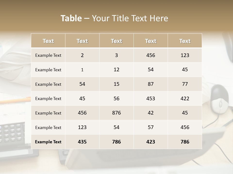 Girl Student Exhausted PowerPoint Template