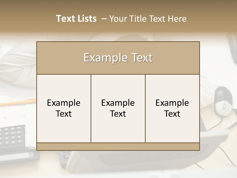 Girl Student Exhausted PowerPoint Template