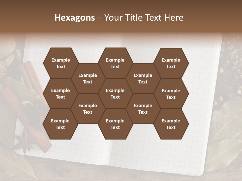 Collection Seasoning Blank PowerPoint Template