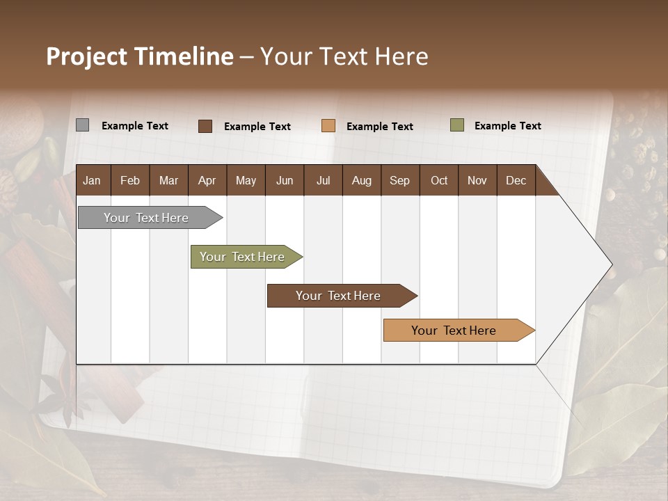 Collection Seasoning Blank PowerPoint Template