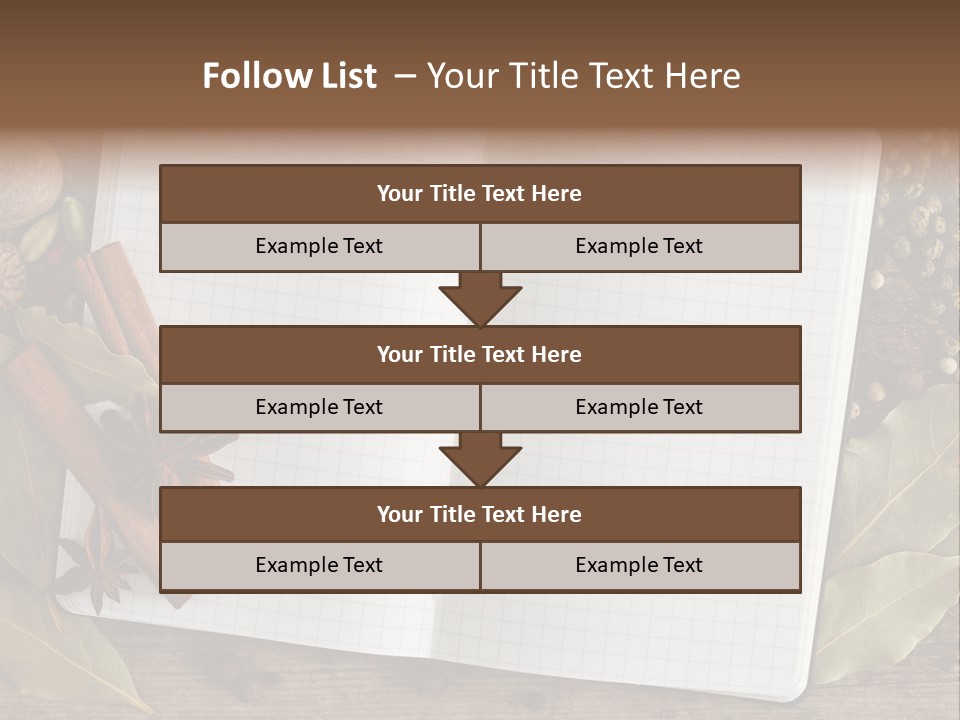 Collection Seasoning Blank PowerPoint Template