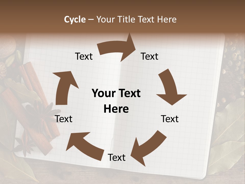 Collection Seasoning Blank PowerPoint Template