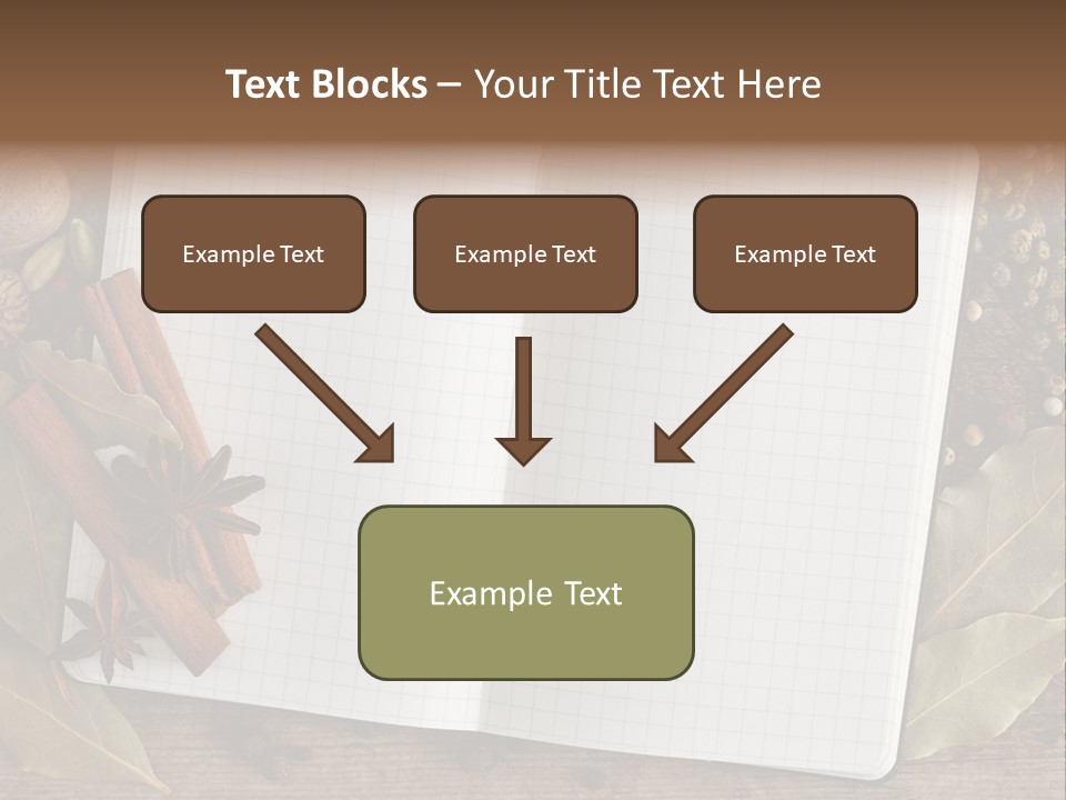 Collection Seasoning Blank PowerPoint Template