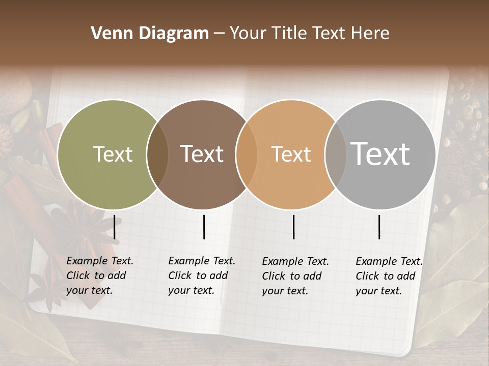 Collection Seasoning Blank PowerPoint Template