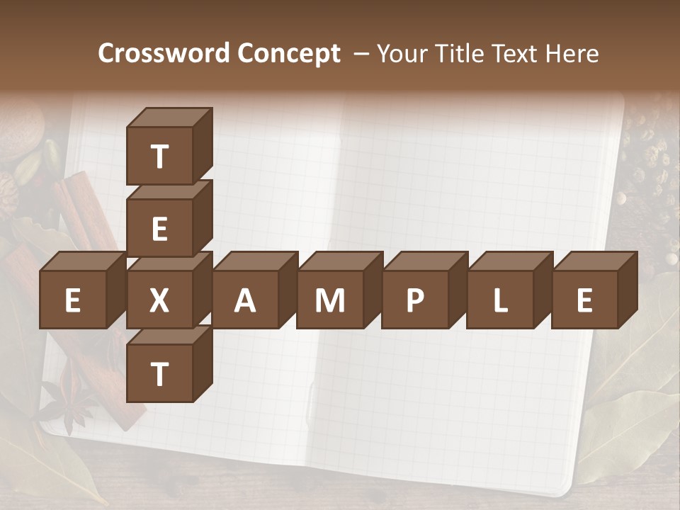 Collection Seasoning Blank PowerPoint Template