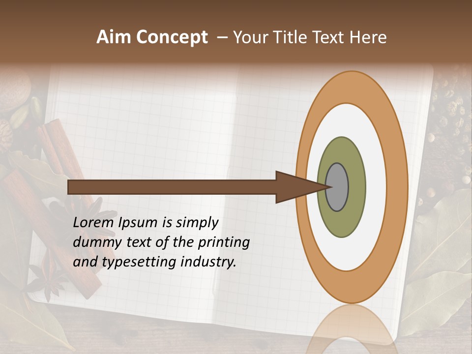 Collection Seasoning Blank PowerPoint Template