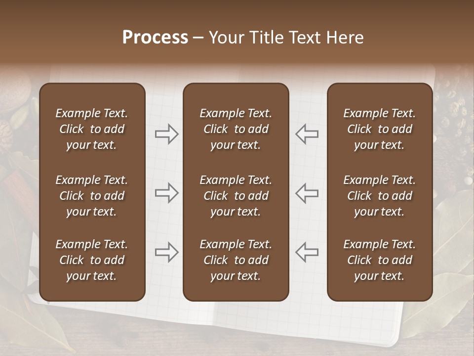 Collection Seasoning Blank PowerPoint Template