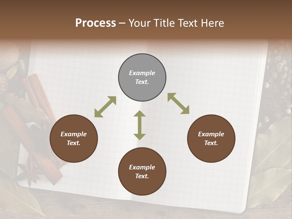 Collection Seasoning Blank PowerPoint Template
