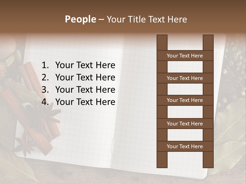 Collection Seasoning Blank PowerPoint Template