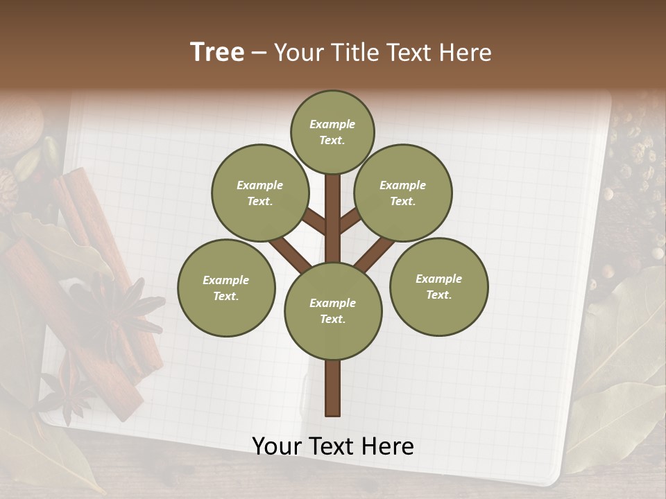 Collection Seasoning Blank PowerPoint Template