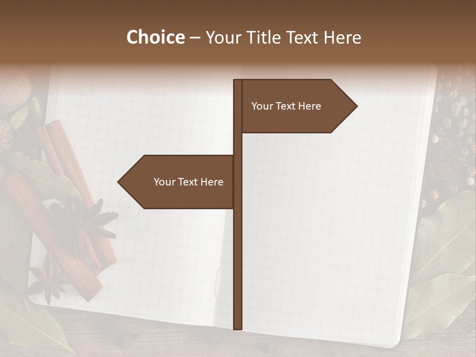 Collection Seasoning Blank PowerPoint Template