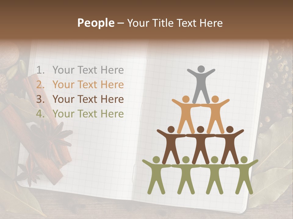 Collection Seasoning Blank PowerPoint Template