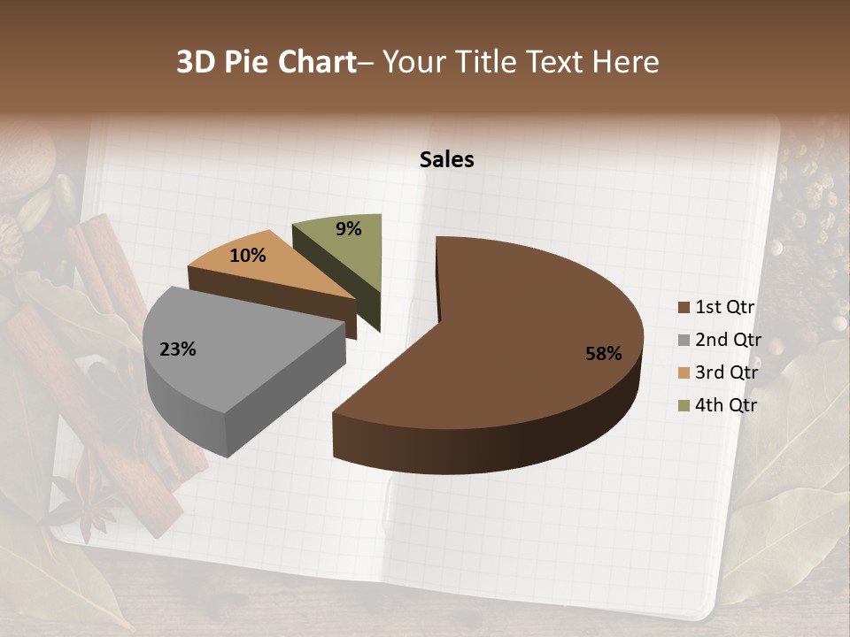 Collection Seasoning Blank PowerPoint Template