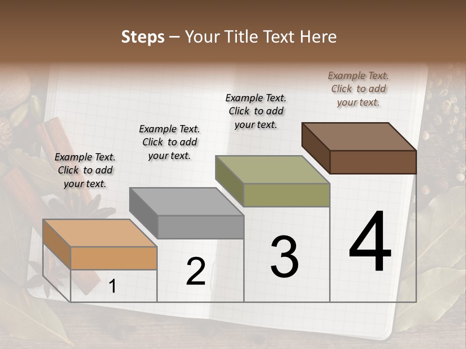 Collection Seasoning Blank PowerPoint Template