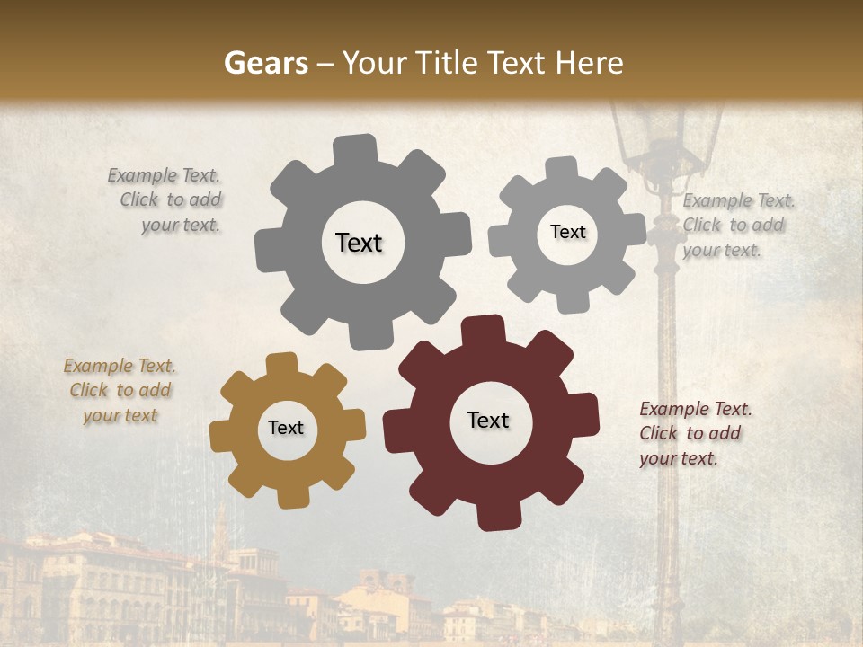 National Tree Retro PowerPoint Template