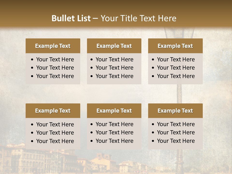 National Tree Retro PowerPoint Template