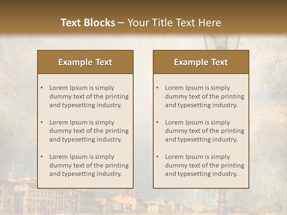 National Tree Retro PowerPoint Template