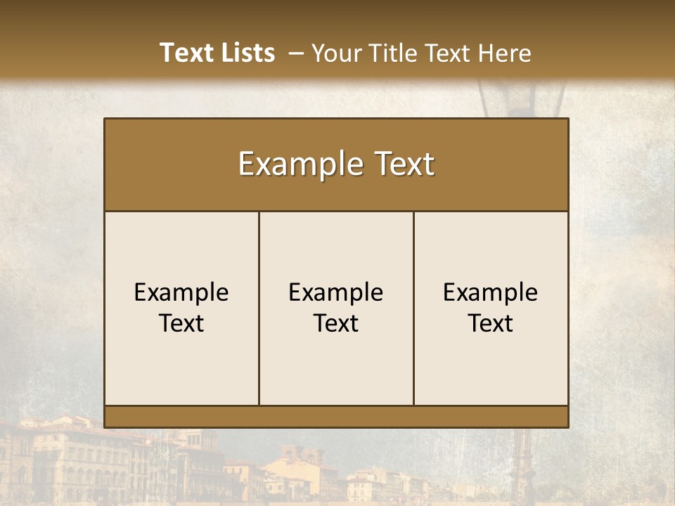 National Tree Retro PowerPoint Template