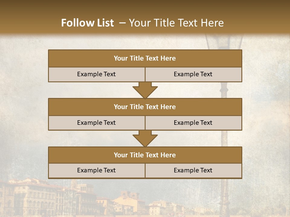 National Tree Retro PowerPoint Template