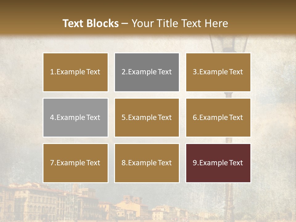 National Tree Retro PowerPoint Template
