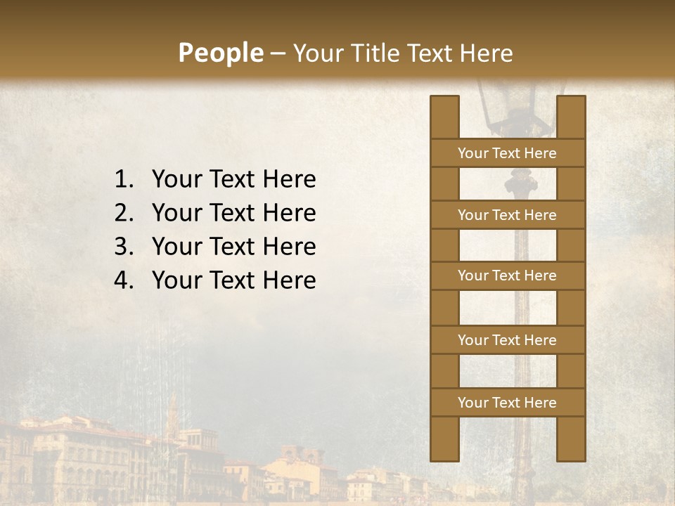 National Tree Retro PowerPoint Template