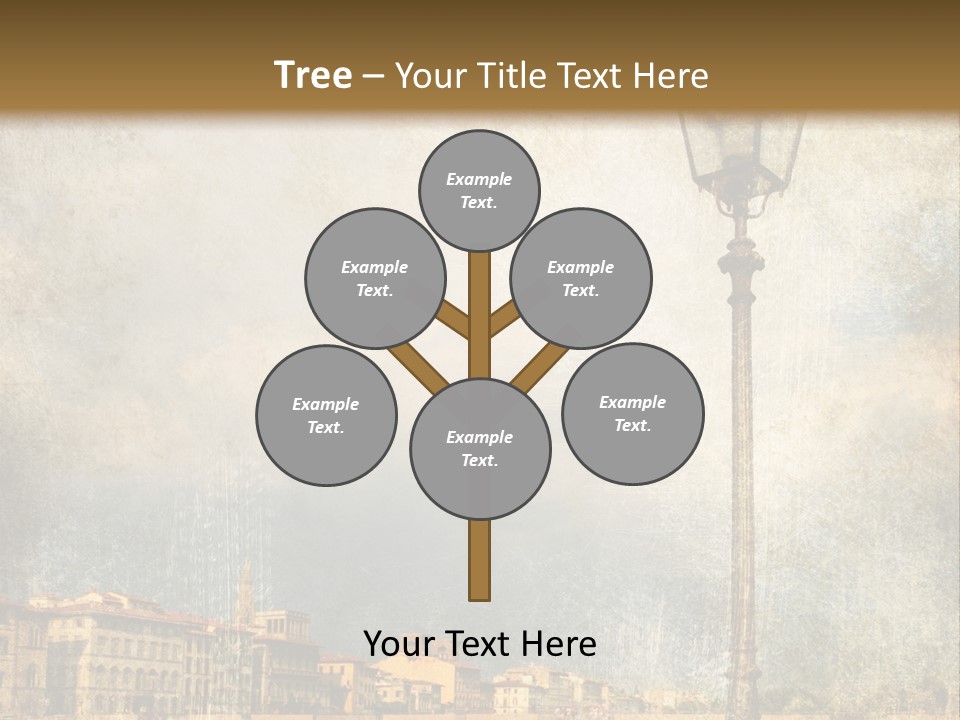 National Tree Retro PowerPoint Template