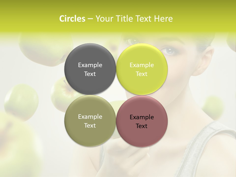 Woman Beauty Young PowerPoint Template