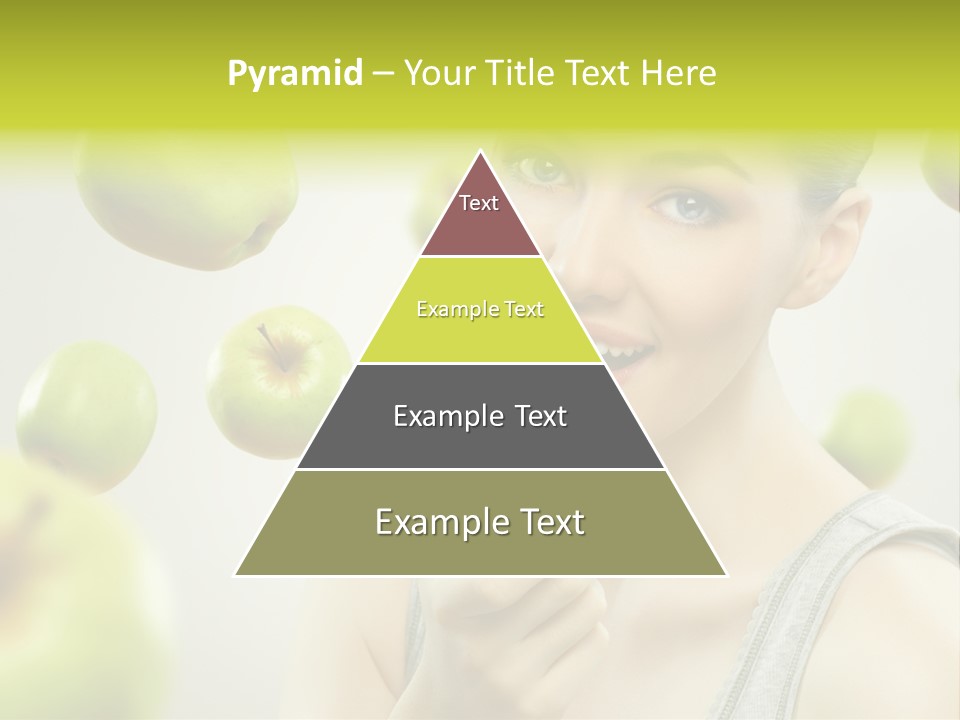 Woman Beauty Young PowerPoint Template