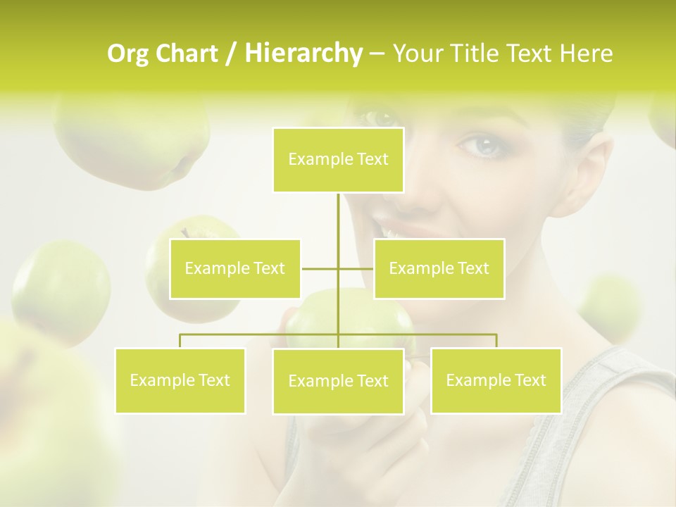 Woman Beauty Young PowerPoint Template