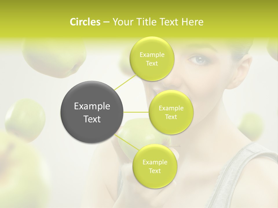 Woman Beauty Young PowerPoint Template