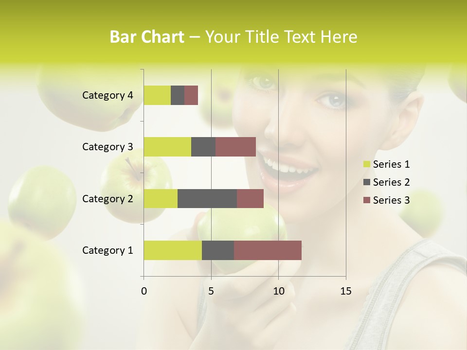 Woman Beauty Young PowerPoint Template