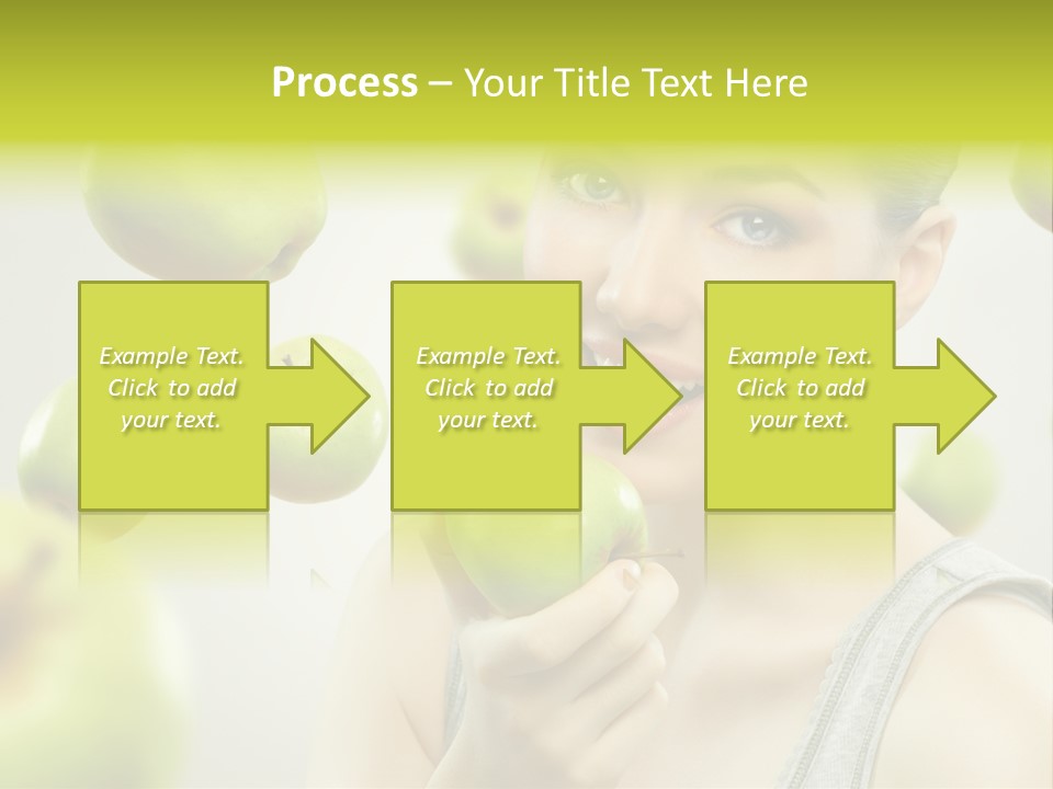 Woman Beauty Young PowerPoint Template