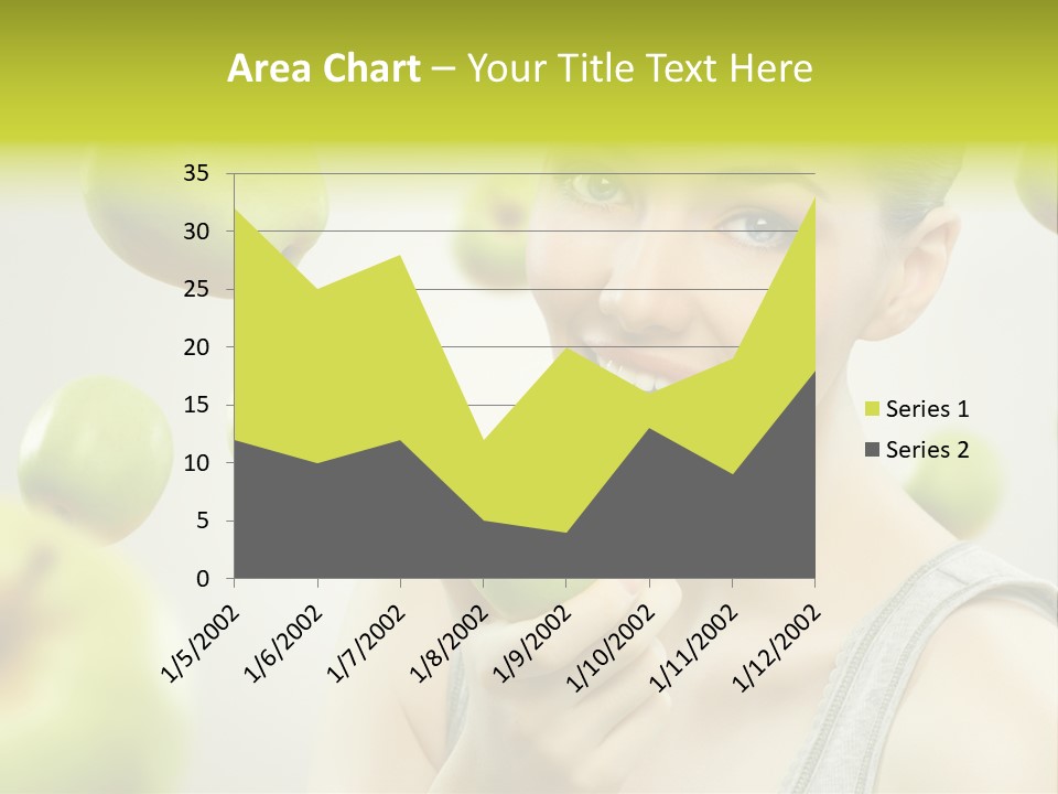 Woman Beauty Young PowerPoint Template