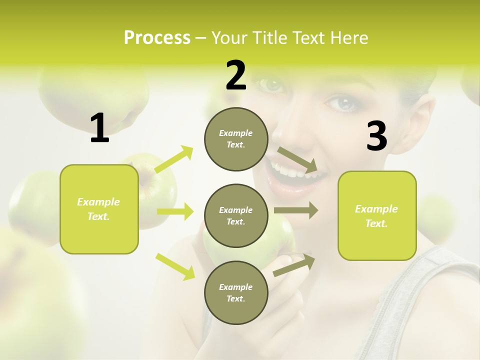 Woman Beauty Young PowerPoint Template