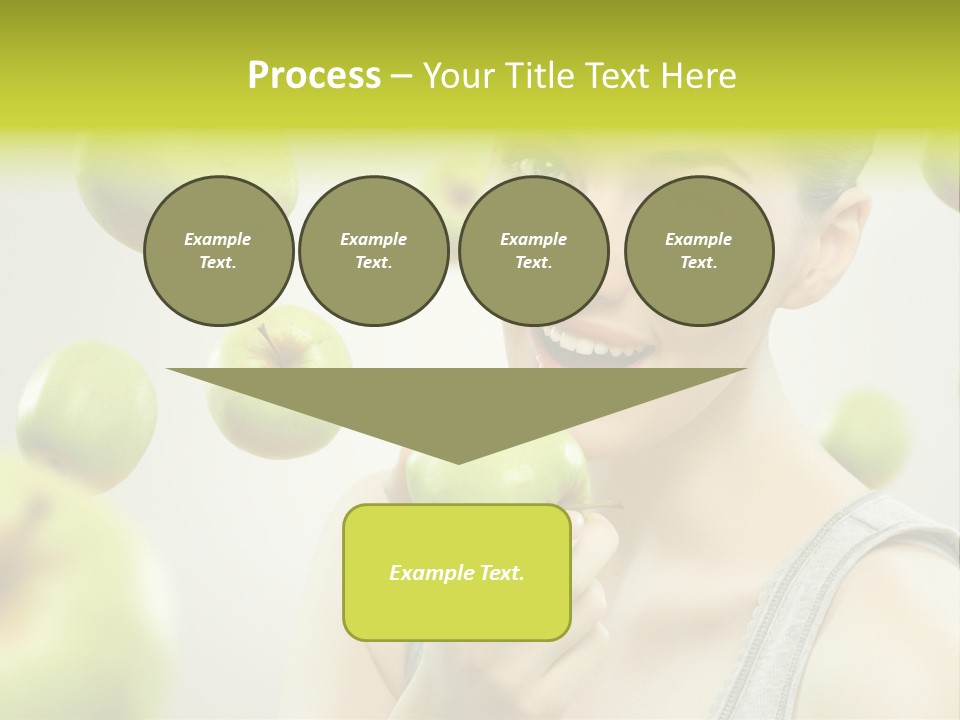 Woman Beauty Young PowerPoint Template