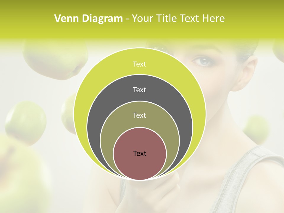 Woman Beauty Young PowerPoint Template